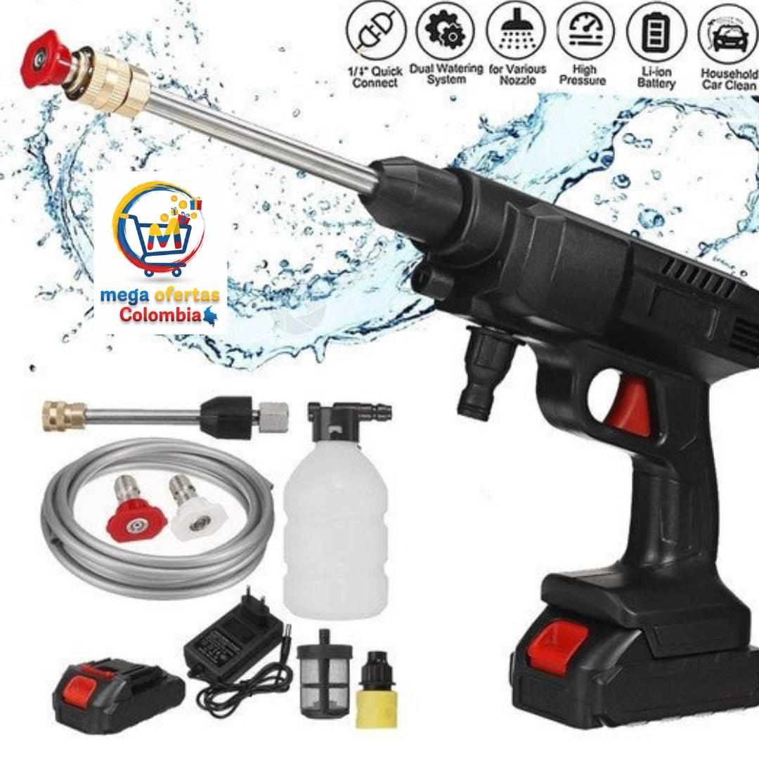 hidrolavadora 6 boquillas + obsequio