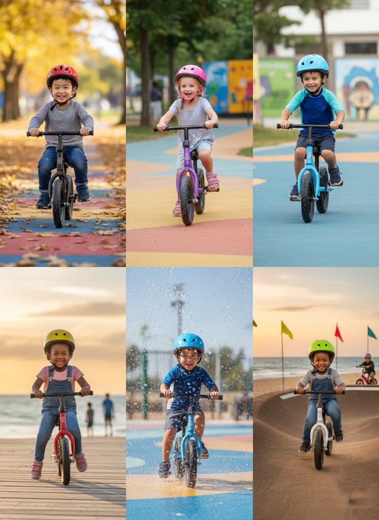 cicla de impulso para niños